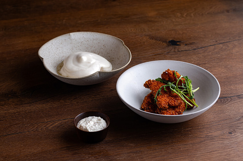 バターミルクチキン よつ葉ランチドレッシング